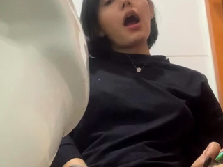 Amateur striptease and Solo masturbation