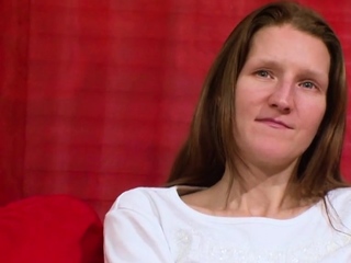 Dildo show with natural milf next door