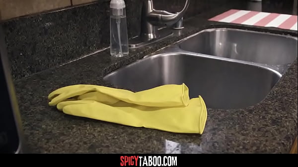 Big tits latina maid fucked by her boss